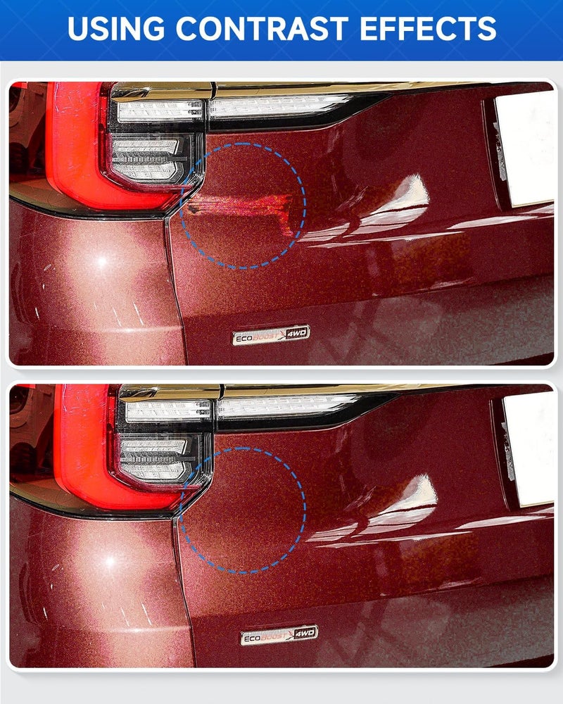 RSACET RR Ruby Red Metallic Tricoat Touch Up Paint Compatible with Ford Exact Match Touch Up Paint Car Scratch Repair - Image 3